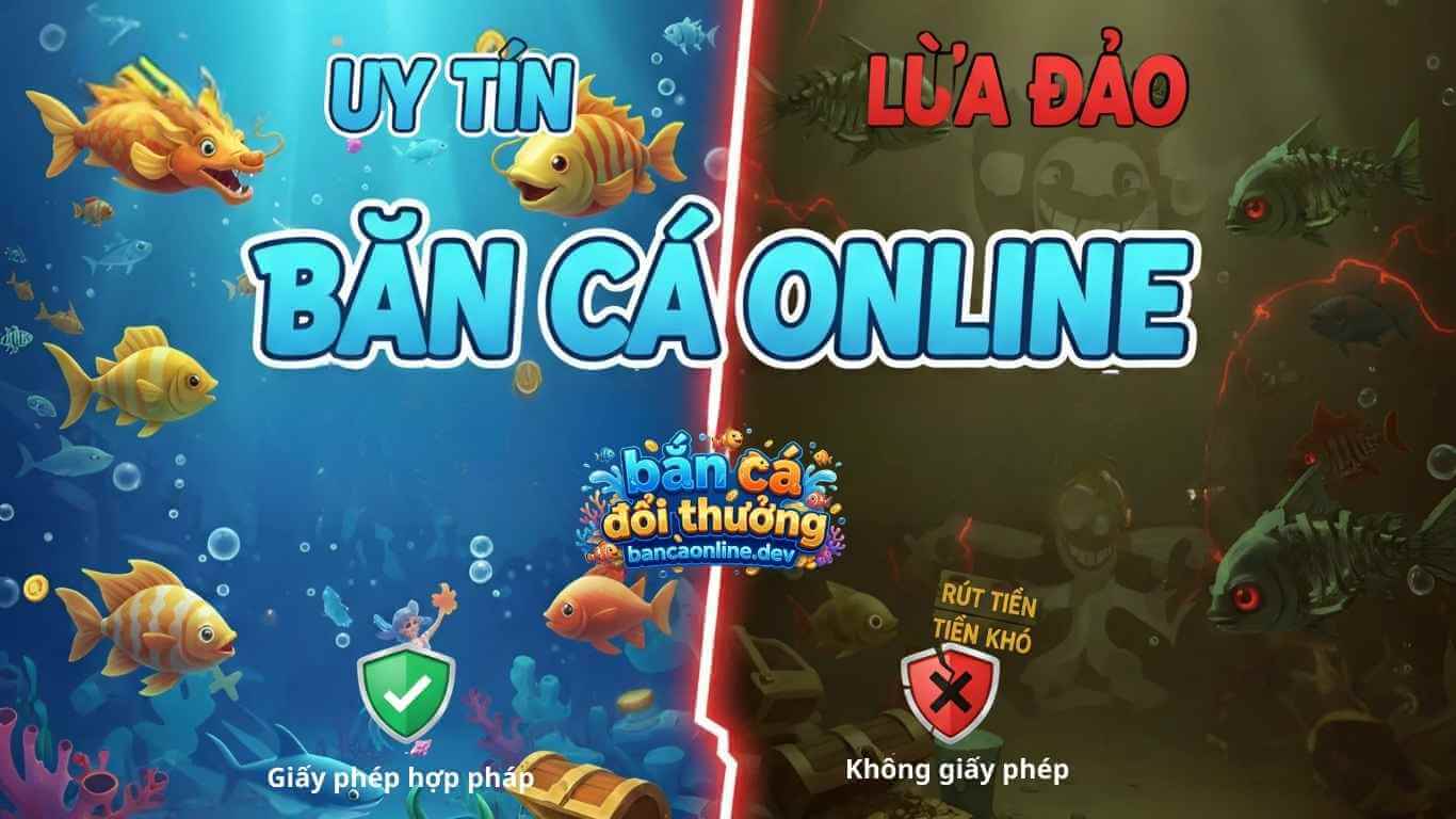 Cách phân biệt các trang bắn cá lừa đảo