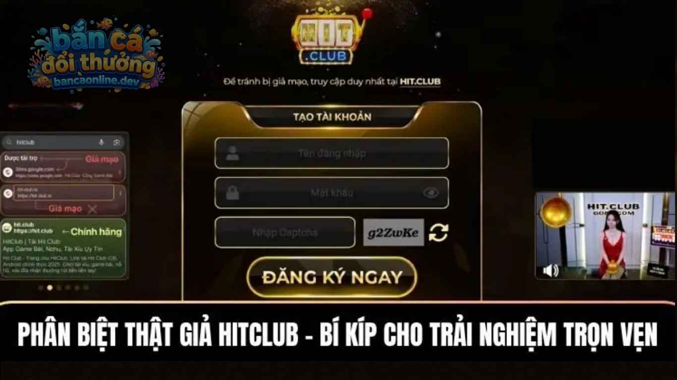 Các yếu tố phân biệt Hitclub thật giả Các yếu tố phân biệt Hitclub thật giả